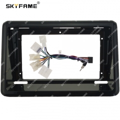 SKYFAME Car Frame Fascia Adapter For Toyota Noah 80 Esquire Voxy 2014 Android Radio Dash Fitting Panel Kit