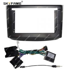 SKYFAME Car Frame Fascia Adapter Canbus Box Decoder Android Radio Dash Fitting Panel Kit For Benz Vito W639 Viano