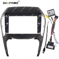 SKYFAME Car Frame Fascia Adapter Canbus Box Decoder For Chery Arrizo 5  2016-2018 Android Radio Dash Fitting Panel Kit QR-RZ-02