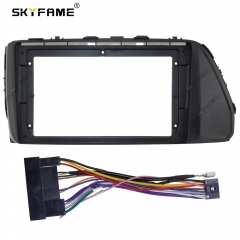 SKYFAME Car Frame Fascia Adapter For Hyundai Verna Accent 2017-2019 Android Radio Dash Fitting Panel Kit