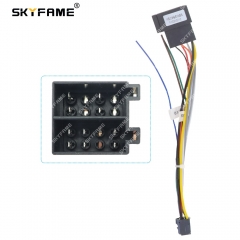 SKYFAME Car 16pin Wiring Harness Adapter For JMC Yuhoo Yuhu Android Radio Power Cable
