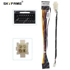 SKYFAME Car 16pin Wiring Harness Adapter For Chery Karry K50 Android Radio Power Cable