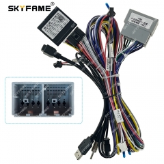 SKYFAME Car 16pin Wiring Harness Adapter Canbus Box Decoder For Chevrolet Malibu XL Buick Regal Opel Karl VinFast Fadil Equinox