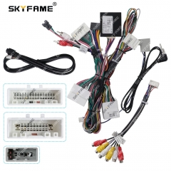 SKYFAME Car 16pin Wiring Harness Adapter Canbus Box Decoder For Nissan Murano 2011-2014 Android Radio Power Cable