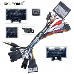 SKYFAME Car 16pin Wiring Harness Adapter Canbus Box Decoder For Chevrolet Sail 3 Buick Excelle Spark GM-RZ-10