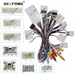 SKYFAME Car 16pin Wiring Harness Adapter Canbus Box Decoder For Nissan Teana J31 Altima Cefiro Android Radio Power Cable