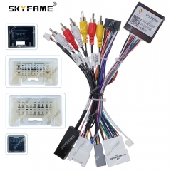 SKYFAME Car 16pin Wiring Harness Adapter Canbus Box Decoder For Mitsubishi Outlander 2016-2020 RP5-MT-002