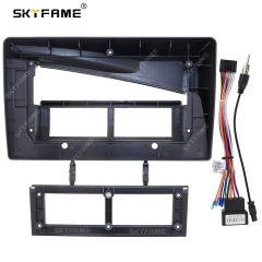 SKYFAME Car Fascia Frame Kit Android Dashboard Kit Face Plate Frame Fascias For Volkswagen Santana Vista 2000