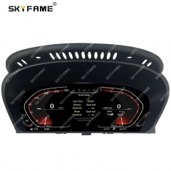 SKFAME Digital LCD Instrument Cluster Retrofit Dashboard Meter For BMW X5 X6 E70 E71