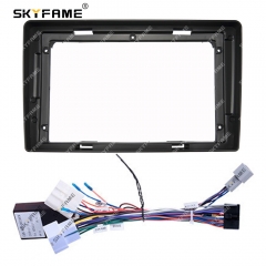 SKYFAME Car Frame Fascia Adapter Canbus Decoder Box Android Radio Dash Fitting Panel Kit For Renault Duster