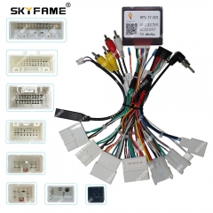 SKYFAME 16Pin Car Wiring Harness Adapter Canbus Box For Toyota RAV4 C-HR Highlander Levin Corolla Camry Reiz Hilux RP5-TY-001