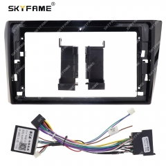 SKYFAME Car Frame Fascia Adapter Canbus Box Decoder Android Radio Audio Dash Fitting Panel Kit For Zhonghua H530 Brilliance V5