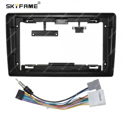 SKYFAME Car Frame Fascia Adapter Android Radio Dash Fitting Panel Kit For Nissan Pathfinder R51 Navara D40 Titan