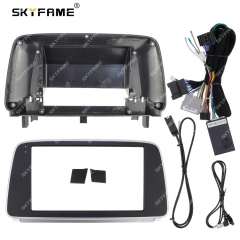 SKYFAME Car Frame Fascia Adapter Canbus Box Decoder Android Radio Audio Dash Fitting Panel Kit For Buick GL8
