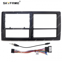 SKYFAME Car Frame Fascia Adapter Android Radio Audio Dash Fitting Panel Kit For Faw Jiefang Hu V Vn Vh
