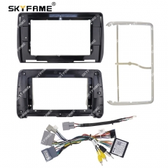 SKYFAME Car Frame Fascia Adapter Canbus Box Decoder Android Radio Audio Dash Fitting Panel Kit For Honda Crider