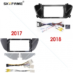 SKYFAME Car Frame Fascia Adapter Canbus Box Decoder For Geely Emgrand EV350 EV450 Android Radio Dash Fitting Pane Kit