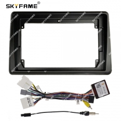 SKYFAME Car Frame Fascia Adapter Canbus Box Decoder Android Radio Audio Dash Fitting Panel Kit For Renault Express