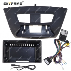 SKYFAME Car Frame Fascia Adapter Canbus Box Decoder Android Radio Audio Dash Fitting Panel Kit For FAW Bestune X40
