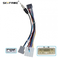 SKYFAME 16Pin Car stereo Wire Harness For Nissan low configuration vehicle cables