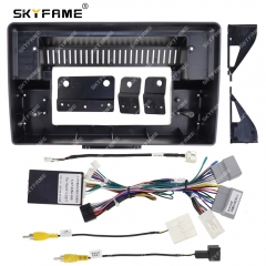 SKYFAME Car Frame Fascia Adapter Canbus Box Decoder Android Radio Audio Dash Fitting Panel Kit For Soueast DX7