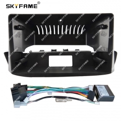 SKYFAME Car Frame Fascia Adapter Canbus Box Decoder Android Radio Audio Dash Fitting Panel Kit For Peugeot 308