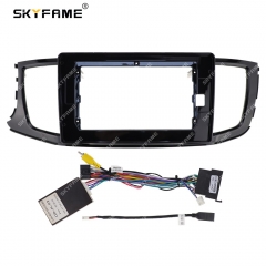SKYFAME Car Frame Fascia Adapter Canbus Box Decoder Android Radio Audio Dash Fitting Panel Kit For Isuzu MU-X D-MAX