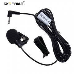 SKYFAME Car Audio Microphone Jack Plug Mic Stereo Mini Wired External 3.5mm For Pc Or Phone