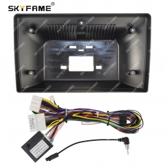 SKYFAME Car Frame Fascia Adapter Canbus Box Decoder Android Radio Audio Dash Fitting Panel Kit For BYD Qin