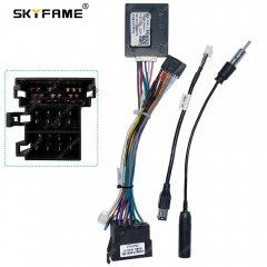 SKYFAME Car 16pin Wiring Harness Android Power Cable Adapter Canbus Box Decoder For Chery Jetour X70 X70M 2018-2020