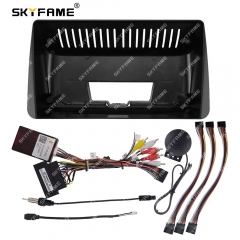 SKYFAME Car Frame Fascia Adapter Canbus Box Decoder For Fiat Tipo Egea Android Radio Dash Fitting Panel Kit