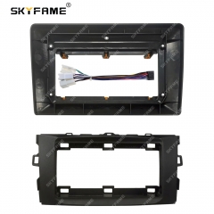 SKYFAME Car Frame Fascia Adapter Canbus Box Decoder Android Radio Audio Dash Fitting Panel Kit For Toyota Auris E150