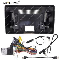 SKYFAME Car Frame Fascia Adapter Canbus Box Decoder Android Radio Dash Fitting Panel Kit For Beiqi Beijing Bj40 Baic Senova X55