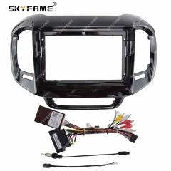 SKYFAME Car Frame Fascia Adapter Canbus Box Decoder Android Radio Audio Dash Fitting Panel Kit For Fiat Toro