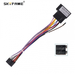 SKYFAME 16Pin Car Wiring Harness Adapter Android Radio Power Cable For Proton Lotus L5