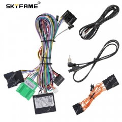 SKYFAME 16Pin Car Wiring Harness Adapter Canbus Box Decoder For Buick Regal Opel Insignia Android Radio Power Cable GM-RZ-09 RZC