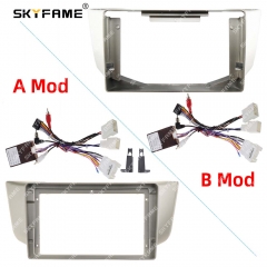 SKYFAME Car Frame Fascia Adapter Decoder Android Radio Dash Fitting Panel Kit For Lexus RX RX300 RX330 RX350 RX400 RX450 Harrier