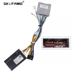 SKYFAME 16Pin Car Wiring Harness Adapter With Canbus Box Decoder For Buick Lacrosse Android Radio Power Cable