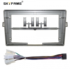 SKYFAME Car Frame Fascia Adapter Android Radio Dash Fitting Panel Kit For Toyota Verso Corolla