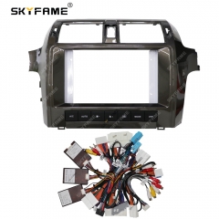 SKYFAME Car Frame Fascia Adapter Canbus Box Decoder Android Radio Audio Dash Fitting Panel Kit For Lexus GX400 GX460 2010-2015