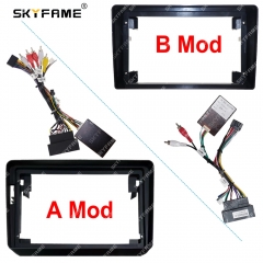 SKYFAME Car Frame Fascia Adapter Canbus Box Decoder Android Radio Dash Fitting Panel Kit For Dodge Ram