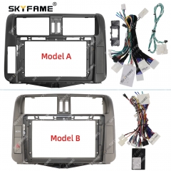 SKYFAME Car Frame Fascia Adapter Canbus Box Decoder For Android Radio Dash Fitting Panel Kit Toyota Prado 150 Land Cruise 150