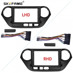 SKYFAME Car Frame Fascia Adapter Android Radio Fitting Panel Kit For Hyundai i10