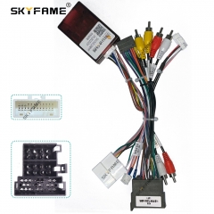 SKYFAME 16Pin Car Wiring Harness Adapter Canbus Box Decoder For KIA Sportage Sorento Hyundai ix35 Tucson 2 RP1-HY-002 HY-SS-04