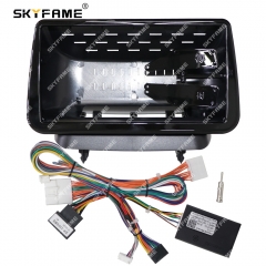SKYFAME Car Frame Fascia Adapter Canbus Box For Android Radio Audio Dash Fitting Panel Kit Renault Clio 3