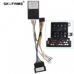 SKYFAME Car 16Pin Wiring Harness Android Power Cable Adapter Canbus Box Decoder For Cadillac CTS 2003-2007