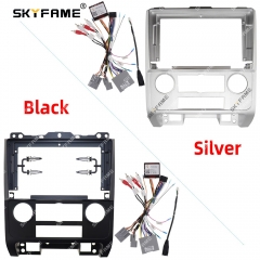 SKYFAME Car Frame Fascia Adapter Android Radio Audio Dash Fitting Panel Kit For Ford Escape Kuga Explorer Mazda Tribute