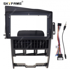 SKYFAME Car Frame Fascia Cable Adapter Android Radio Fitting Panel Kit For Volkswagen Santana Vista 2000 3000