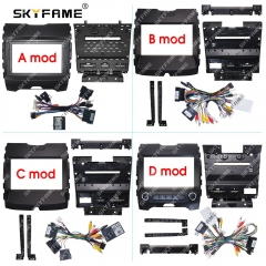 SKYFAME Car Frame Fascia Adapter Canbus Box Decoder Android Audio Dash Fitting Panel Kit For Ford Ranger Edge