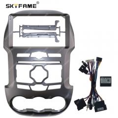 SKYFAME Car Frame Fasica Adapter Canbus Box Ddcoder Android Radio Dash Fitting Panel Kit For Ford Ranger F250